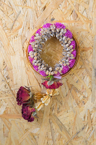 istock Dried Thai garland. Dried flowers 623501166