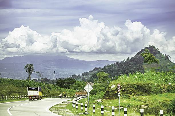 istock Landscape with tobaco plantations in Highlands, central of java. 623506730