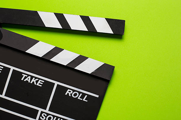 istock movie clapper on green background 623509864