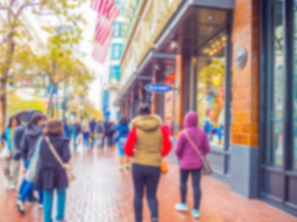 istock Defocused image of street in San Francisco 623510634