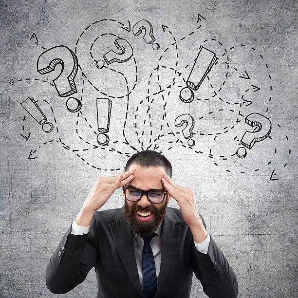 istock Confused and stressed businessman 623510660