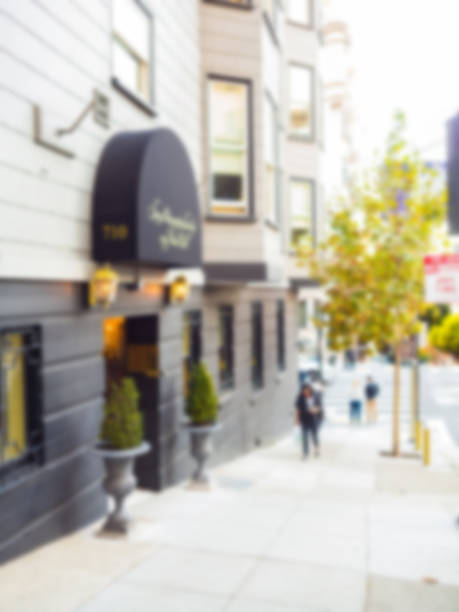 istock Defocused image of street in San Francisco 623511236