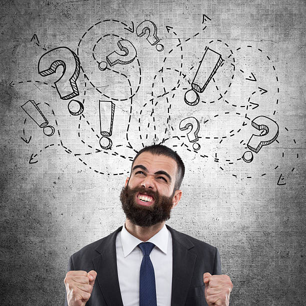 istock Confused and stressed businessman 623511280