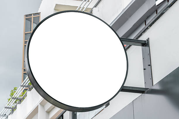 istock Round shop sign 623513140