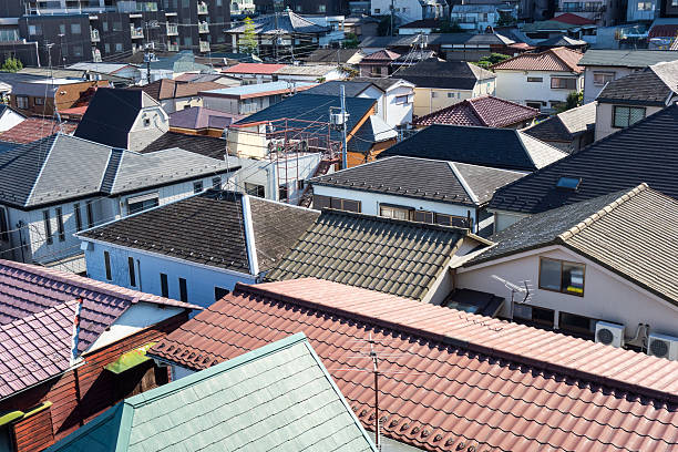 istock Overcrowded residential area 623518282