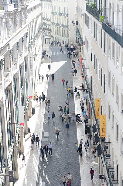 istock Rua do Ouro from top of Santa Justa elevator 623518892