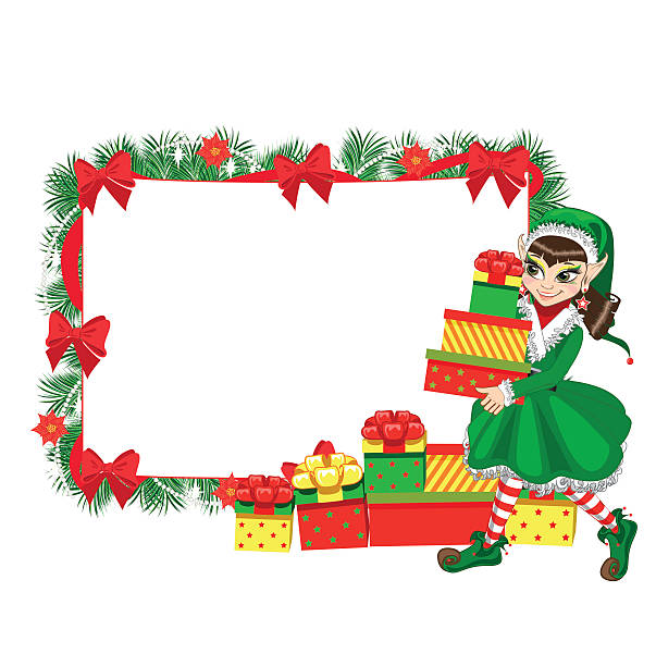 Elf Frameborder 1,200+ Elvish Border Illustrations, Royalty-Free Vector Graphics & Clip ...