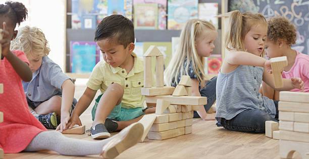 istock Playing in Preschool Together 623519568