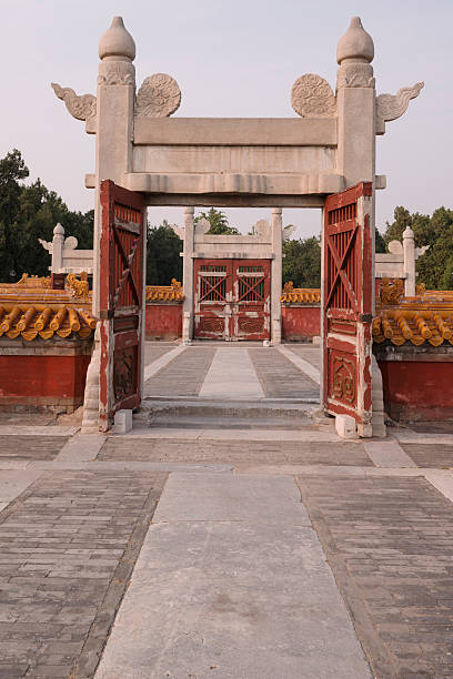 istock Gates (paifang) in the Temple of Earth (Ditan) in Beijing 623521886