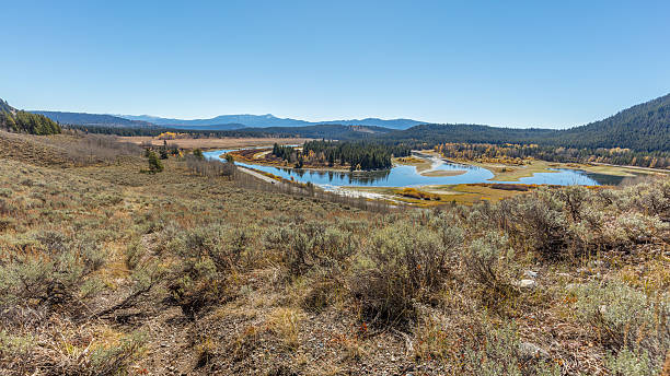istock The road in the hills. Scenic autumn mountains. 623522078