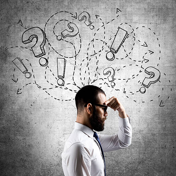 istock Confused and stressed businessman 623523684