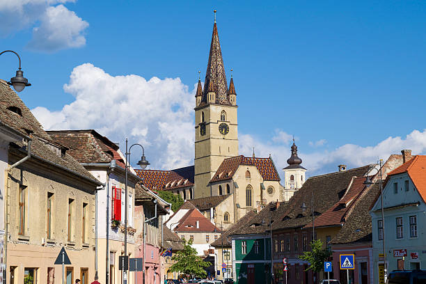 istock Lutheran Cathedral of Sibiu 623528022