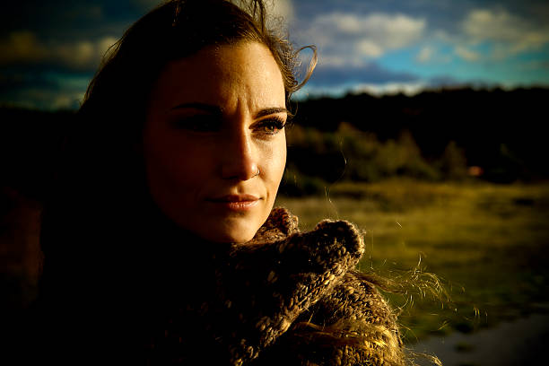 istock Dark Portrait Outdoors. 623535934