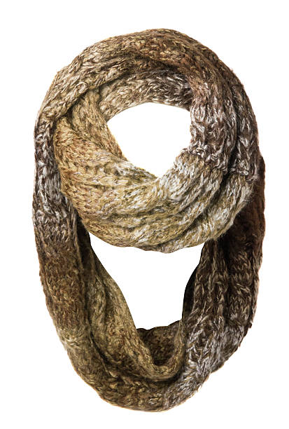 istock Scarf isolated on white background.Scarf  top view .Scarf colo 623538668