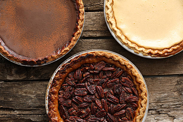 istock Chocolate Silk, Buttermilk Chess And Bourbon Pecan Pies 623586710