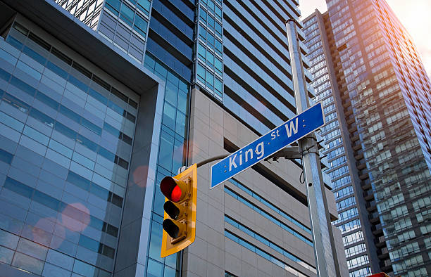 istock Toronto Financial District, King Street 623589192