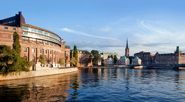 Stockholm City stock photo