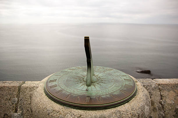 istock Sundial Overlooks Grey Sea 623599152