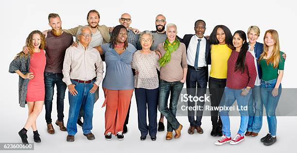 Diverse Group Of People Community Togetherness Concept Stock Photo - Download Image Now