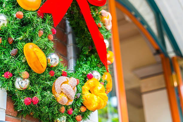 istock Close-up of Christmas decorations 623602324