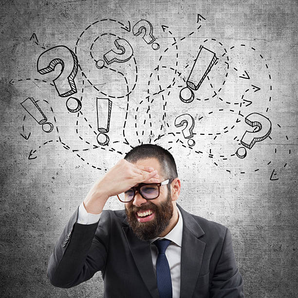 istock Confused and stressed businessman 623602740