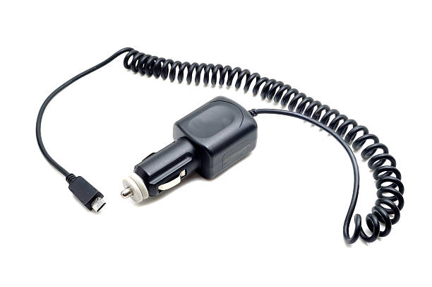 istock Car battery charger for mobile phones, laptops 623603226