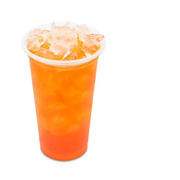 istock ice tea red plum in takeaway glass isolated on white 623612660
