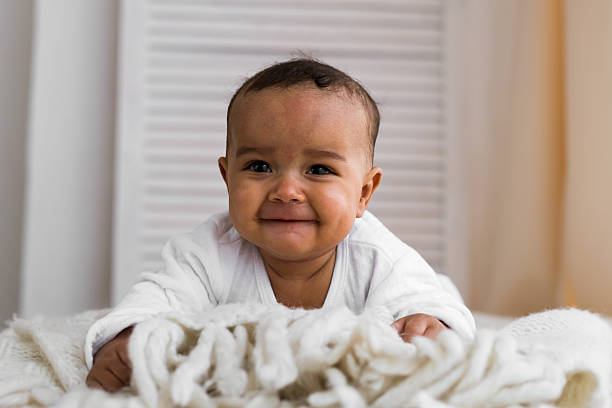 istock African American Baby Boy Lying 623614252