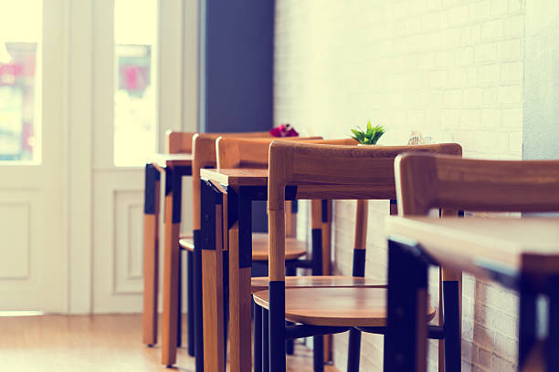 istock decoration placing chairs in the cafe,Coffee shop blur 623614280