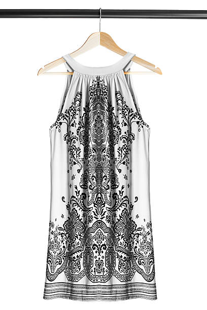istock Dress on clothes rack 623615680