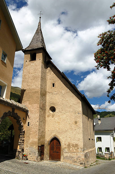istock Old Small Church - Zuoz Engadine Switzerland 623619322