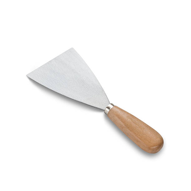 istock metal spatula with clipping path isolated on white 623619324