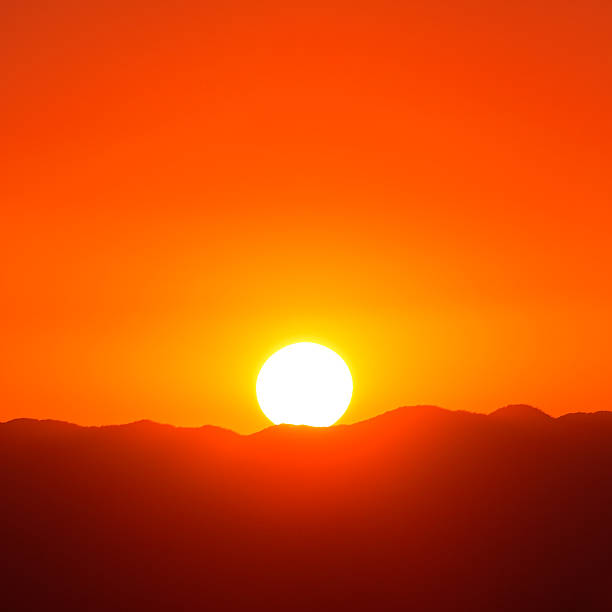 istock Sunset over mountain in Hong Kong 623621236