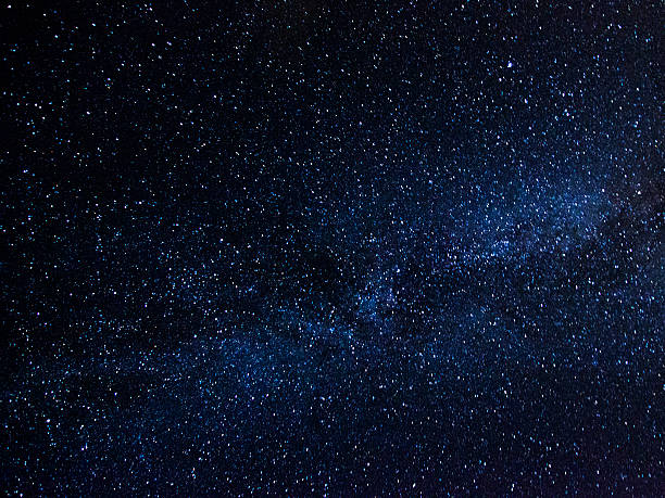 Night sky with Milky way Long exposure of the sky with Milky Way. High ISO. the pleiades stock pictures, royalty-free photos & images