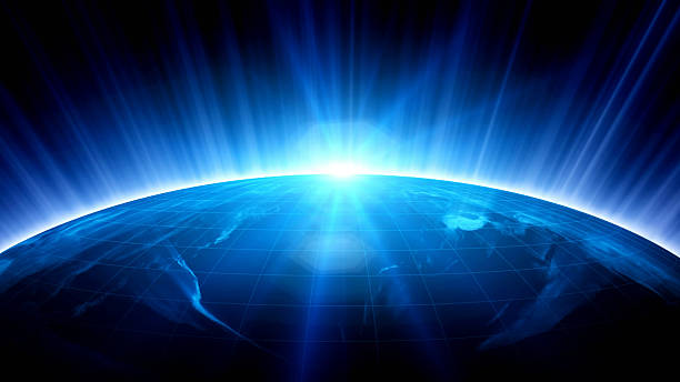 istock abstract digital image of the Earth 623673710