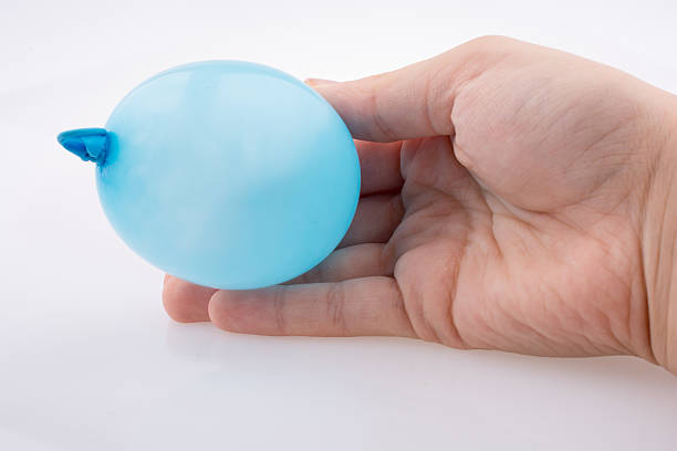 istock Colorful small Balloon in child hand 623675524