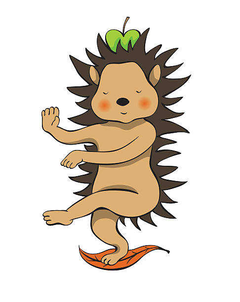 ilustrações de stock, clip art, desenhos animados e ícones de hedgehog dancing nataraja dance - shiva nataraja dancing indian culture