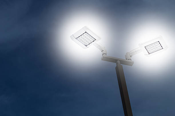 istock LED outdoor car park flood light 623689570