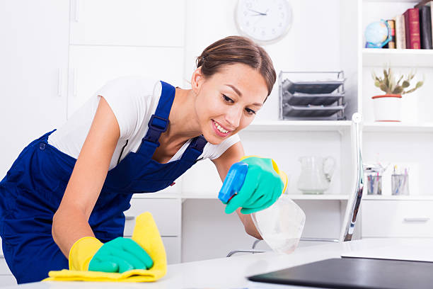 170+ Cleaning Office Interior Caretaker Overalls Stock Photos, Pictures ...