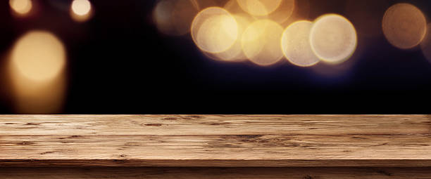 istock Dark panorama with golden light for public holidays 623699234
