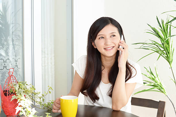 istock Woman who enjoys the coffee break 623703086