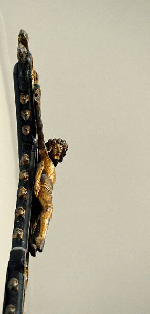 istock Cross of Jesus Christ seen in profile 623707228