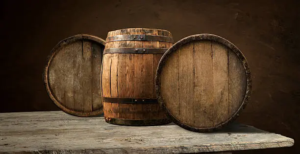 background of barrel, wood, black wooden cork