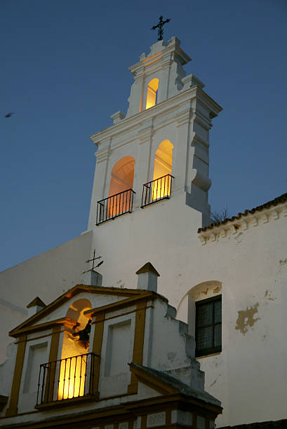 iglesia de san francisco, ayamonte. españa - huelva province fotografías e imágenes de stock