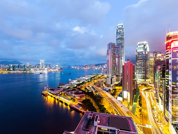 istock Hong Kong in the night 623743856