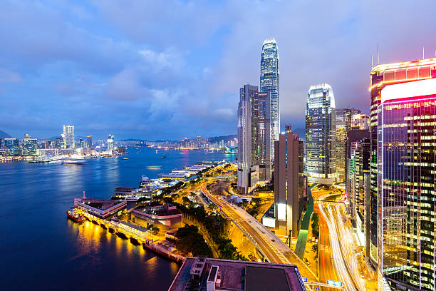 istock Hong Kong in the night 623744034