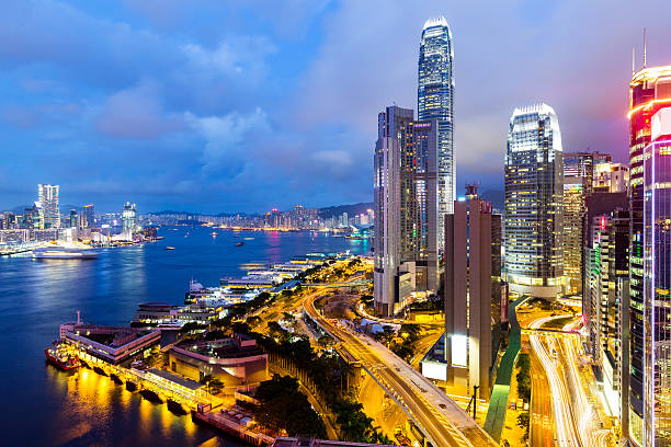 istock Hong Kong in the night 623744106