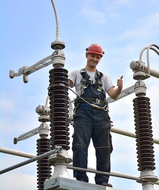 istock Electrician in Power Substation 623747270