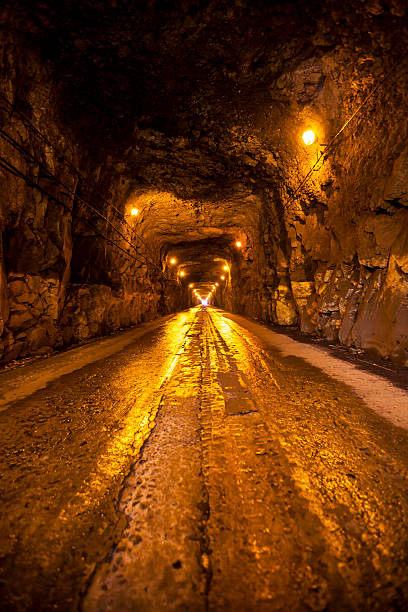 istock old tunnel at madeira island 623747716