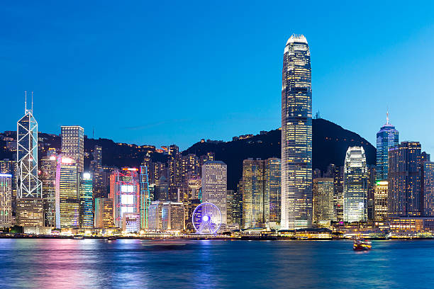 istock Hong Kong view from Victoria Harbour in the night 623751762